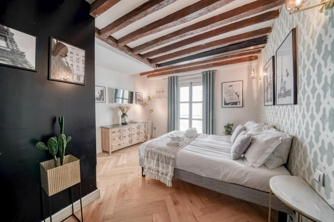 Ultra Central Historical Parisian Flat - Louvre Buitenkant foto