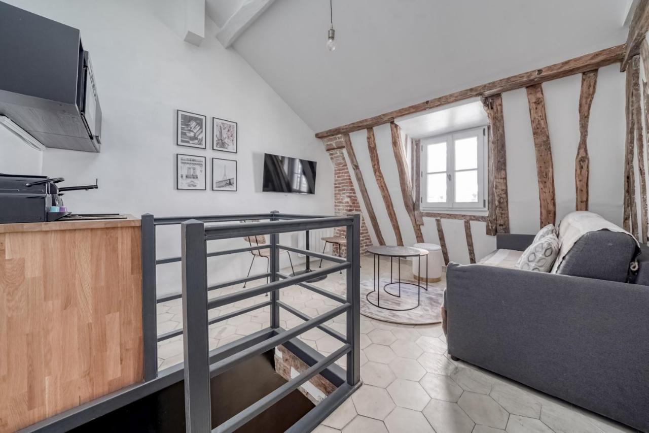 Ultra Central Historical Parisian Flat - Louvre Buitenkant foto
