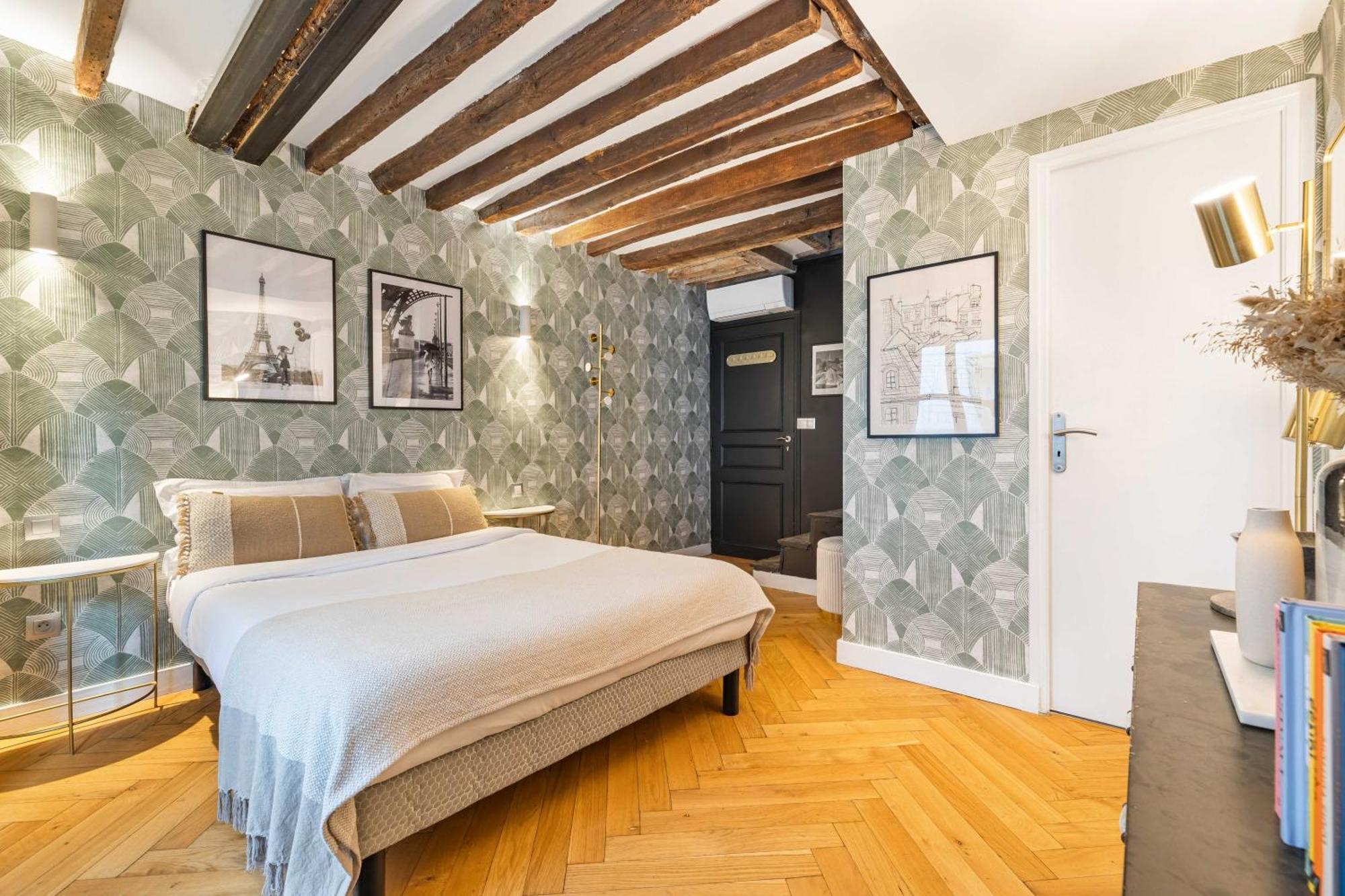 Ultra Central Historical Parisian Flat - Louvre Buitenkant foto