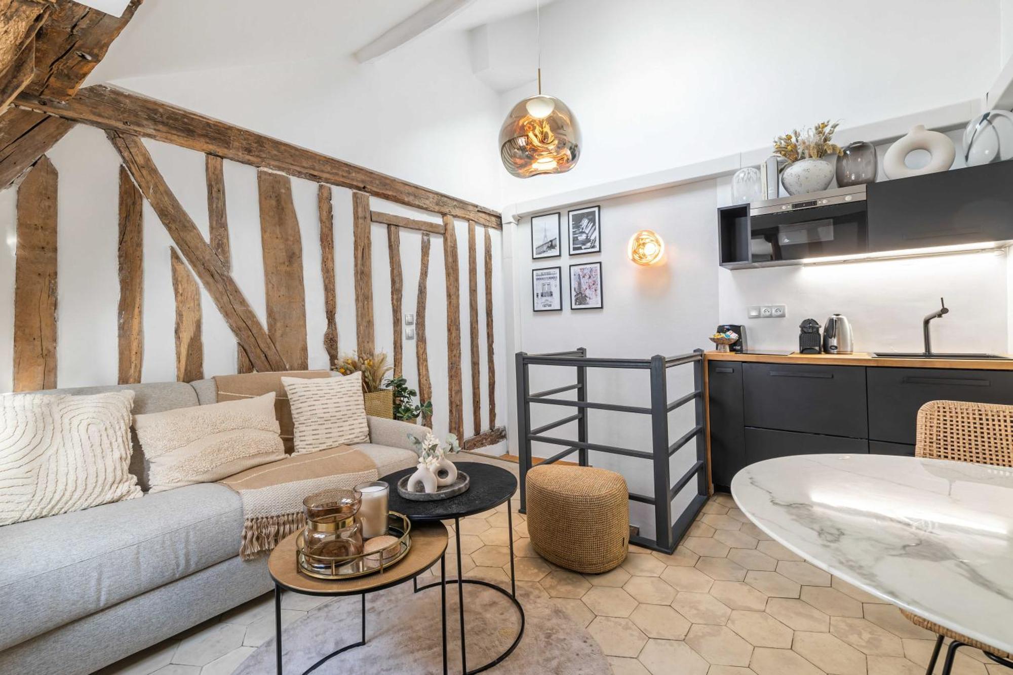 Ultra Central Historical Parisian Flat - Louvre Buitenkant foto