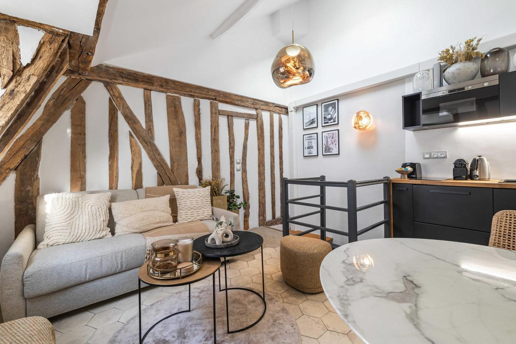 Ultra Central Historical Parisian Flat - Louvre Buitenkant foto